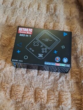 Game Box 365-in-1 Handheld Console — Black
